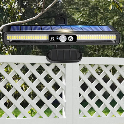 Portable Solar Fence Lights 2-Pack – Waterproof Outdoor Path & Gate Lights