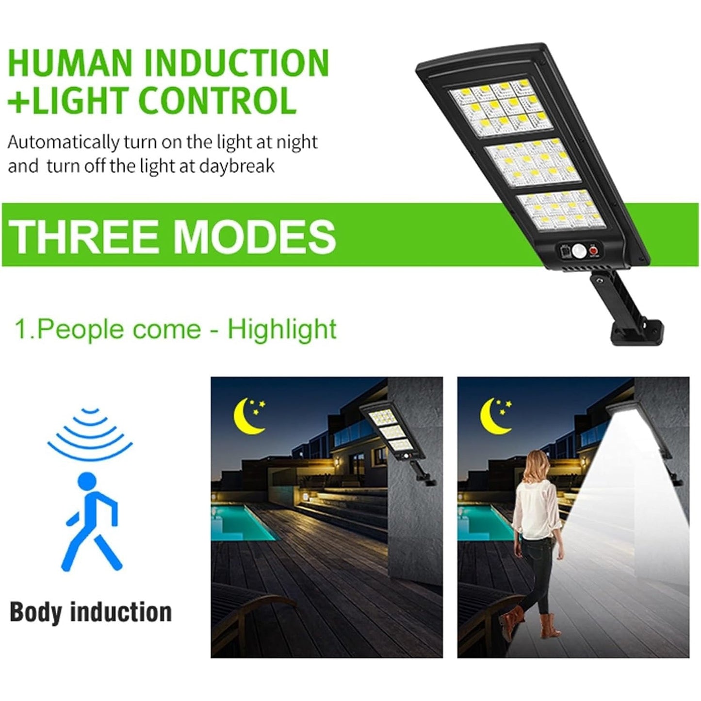 LED Outdoor Solar Garden Light – Bright Waterproof Solar Path & Lawn Light