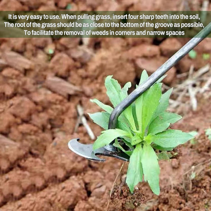 Garden Weed Tool Remover – Push & Twist Stand-Up Weed Extraction Tool