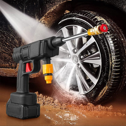 Cordless Portable High-Pressure Water Gun Set – Garden Car Wash Cleaner