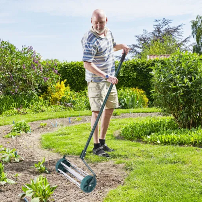 Heavy-Duty Lawn Spike Soil Aerator – Manual Garden Core Aeration Tool