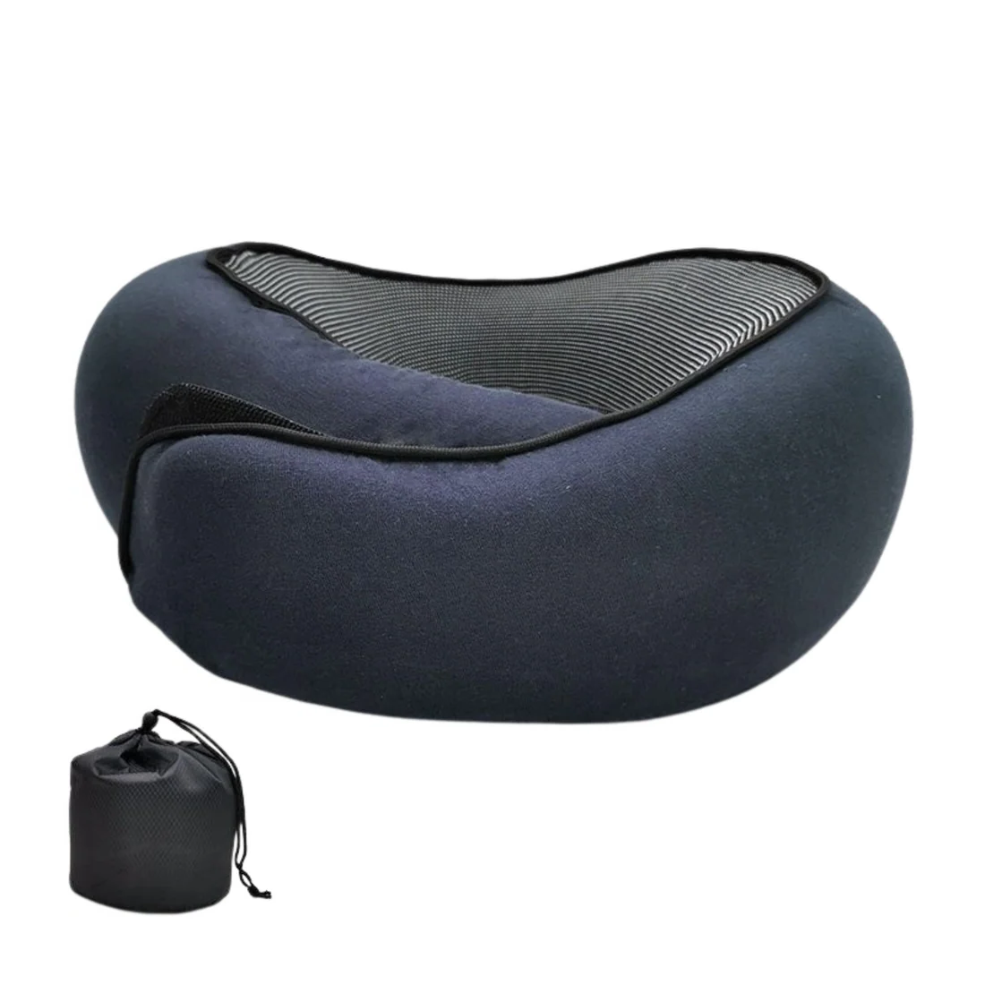 Memory Foam Travel Neck Pillow – Ergonomic Support for Flights & Car Trips
