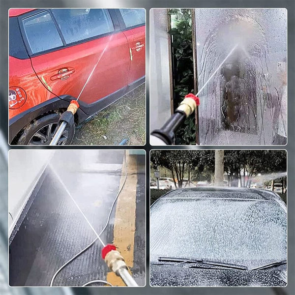 Cordless Portable High-Pressure Water Gun Set – Garden Car Wash Cleaner