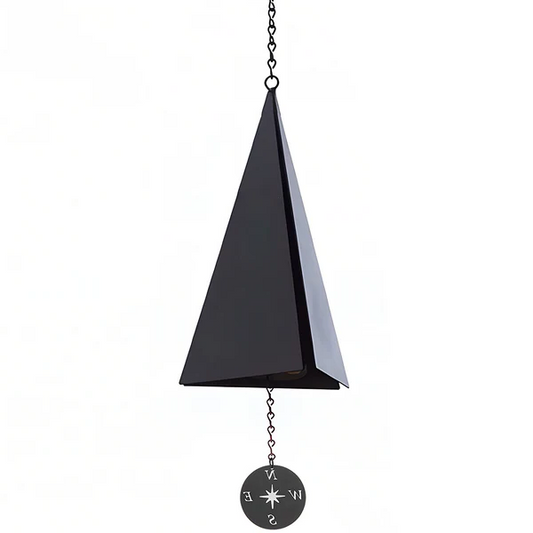 Door County Garden Wind Bell – Decorative Outdoor Metal Hanging Bell