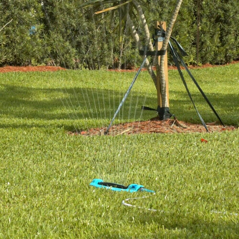 Wide-Range Oscillating Garden Lawn Sprinkler – Above-Ground Irrigation System