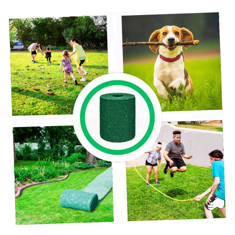 Quick Fix Grass Seed Mat – Instant Green Lawn Repair Patch