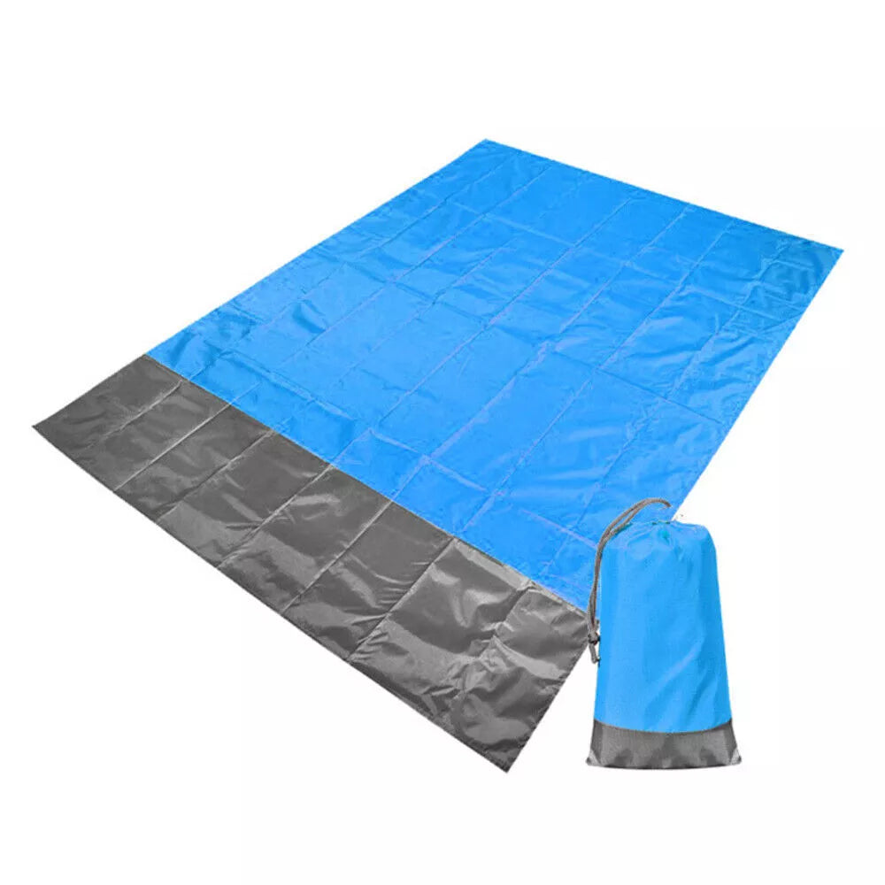 Heavy-Duty Camping Tent Tarp – Waterproof Beach & Picnic Shelter Blanket
