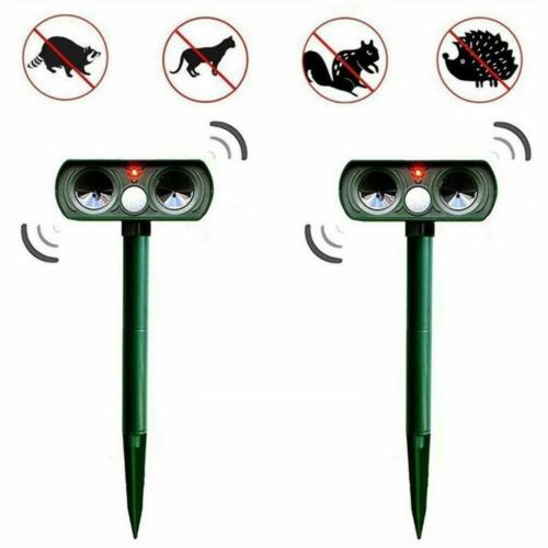 Solar Infrared Animal & Pest Repeller – Motion Sensor Outdoor Deterrent