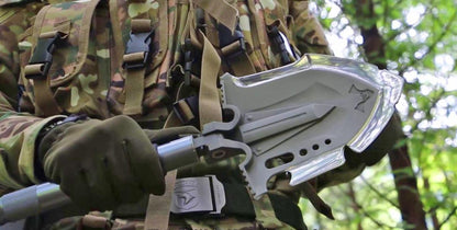 Multi-Function Survival Shovel – Indestructible Folding Emergency Tool