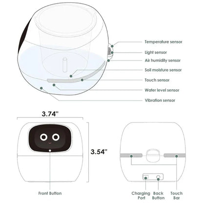 Smart Self-Watering Plant Pot – Innovative Ivy & Indoor Plant Care Planter