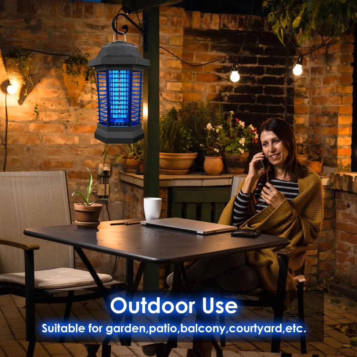 Electric Bug Zapper Light – UV Indoor Mosquito & Insect Killer Trap