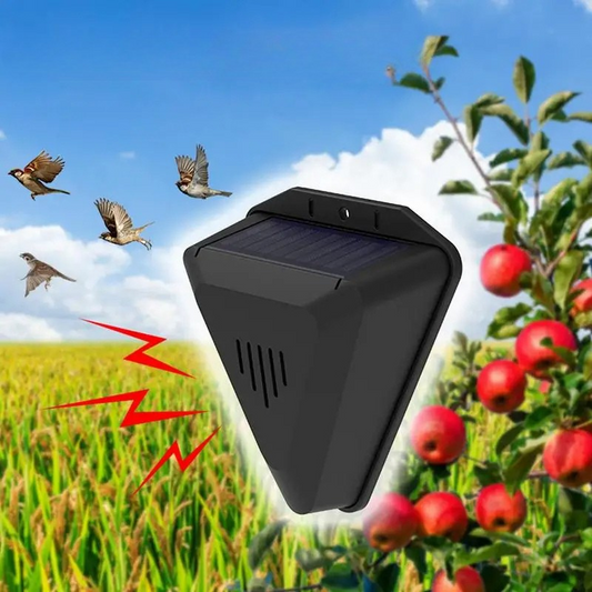 Solar Powered Outdoor Bird Repeller – Garden Pest Deterrent Spike