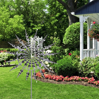Anti-Rust Kinetic Metal Wind Spinner – Garden Windmill Decoration